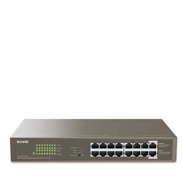 Switch Non Administrable Tenda TEG1016G 16 Ports Gigabit 10 100 1000 Mbps 19 Rackable Switch Non Administrable Tenda TEG1016G 16 Ports Gigabit 10 100 1000 Mbps 19 Rackable