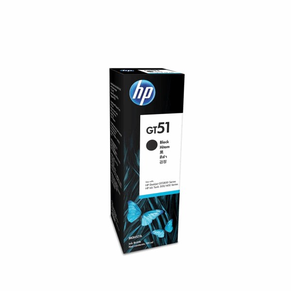 خرطوشة حبر اتش بي Gt 51 Xl  اسود اصليه