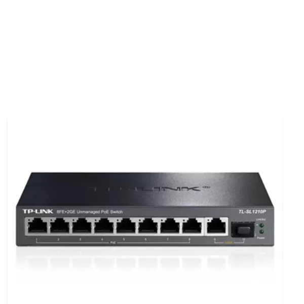 ルーター・ネットワーク機器 TP-Link 10-Port PoE Switch TL-SG1210P TL-SG1210P | ギガビットポート×10 アンマネージスイッチ（PoE+