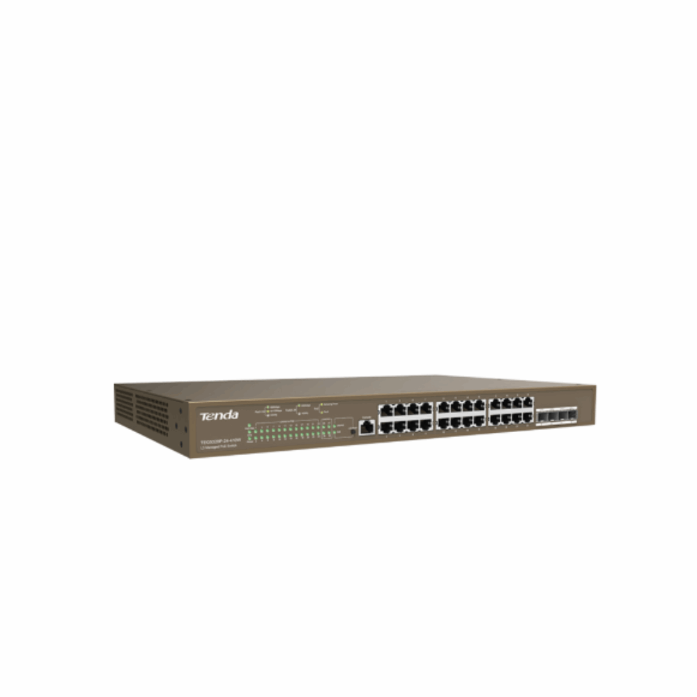 Switch Tenda TEG5328P-24-410W L3 Managed PoE Switch