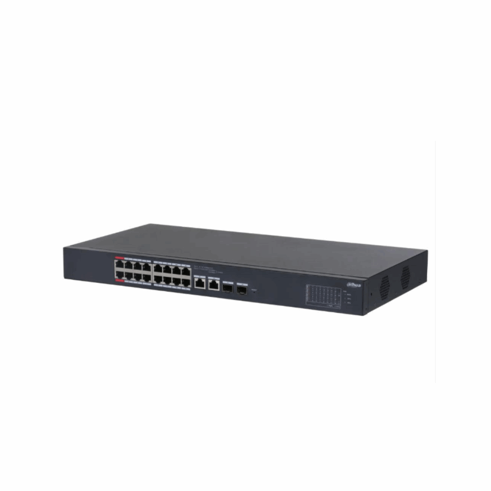 Switch Dahua DH-CS4218-16ET-135 16PORT - GIgabit /16POE
