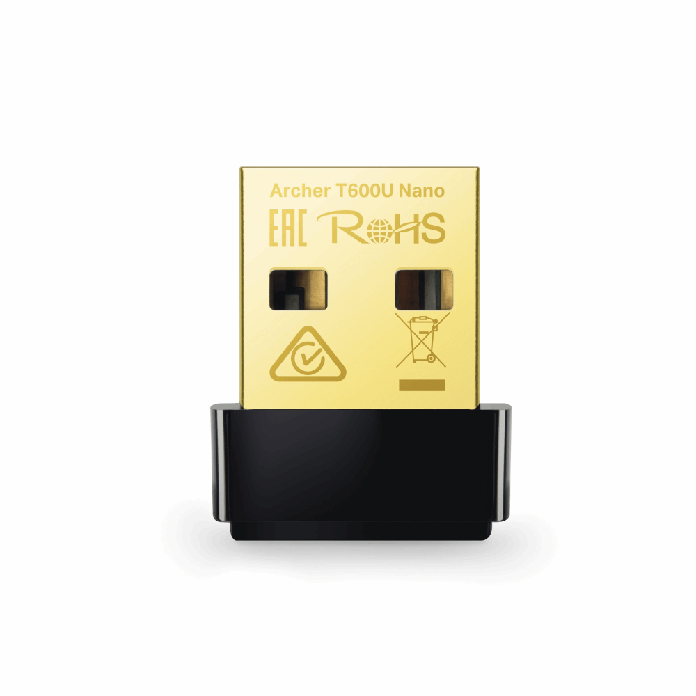 محول يو اس بي لاسلكي تي بي لينك T600U Nano AC600 Nano Wireless