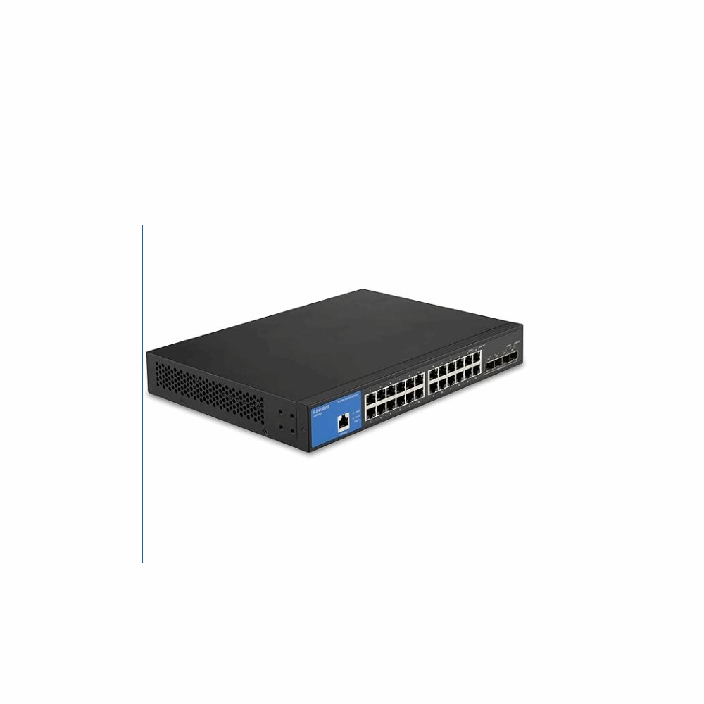 سويتش موزع شبكه لينك سيس LGS328C EU 24-Port Managed Gigabit