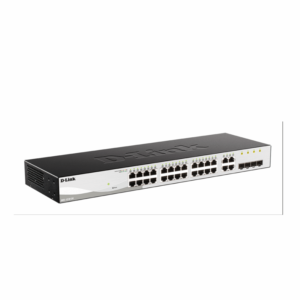 سويتش موزع شبكه ديلينك DGS-1210 28 24 Port Gigabit Smart