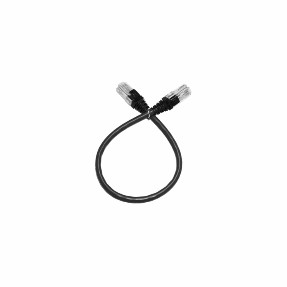 Patch Cord Prolink 0.25M Black