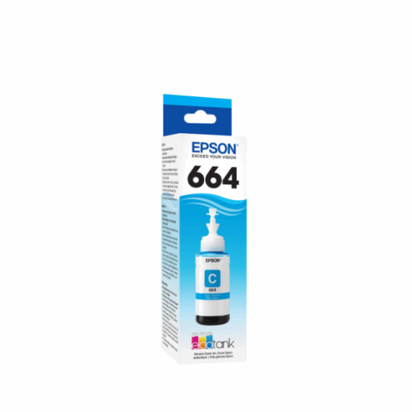 خرطوشة حبر ايبسون 664 ازرق اصليه
